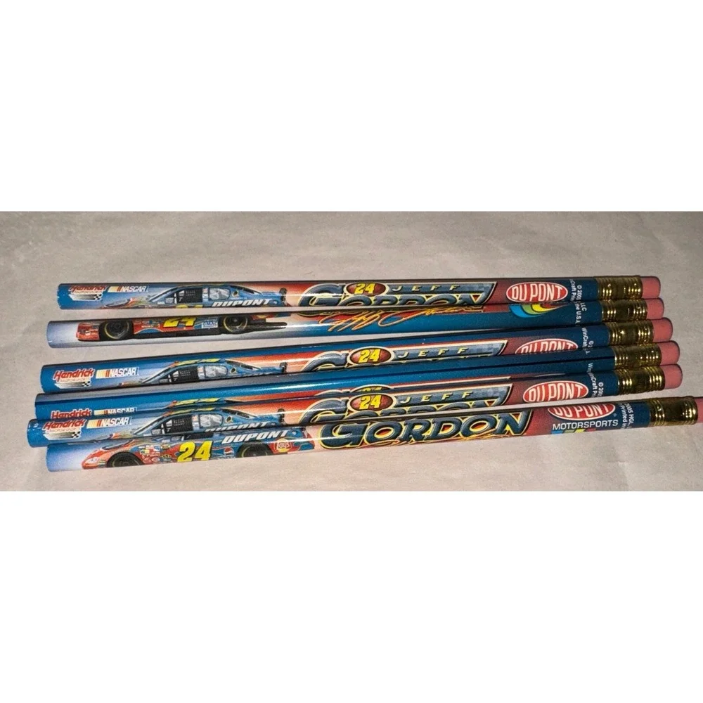 Vintage Jeff Gordon Nascar Pencils Wincraft Racing‎ New Dupont Motorsports -6